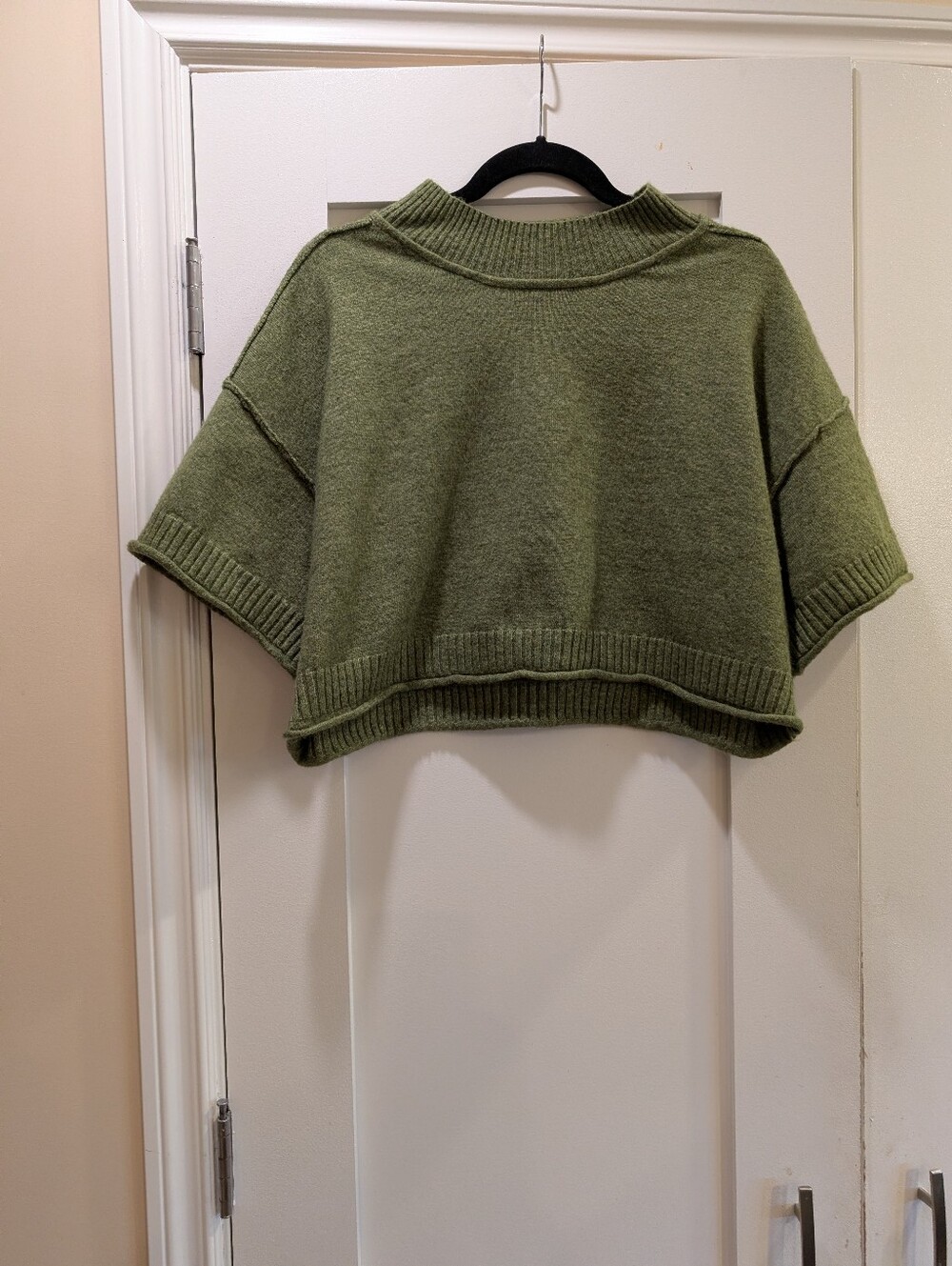 &merci Cropped Oversized SweaterS